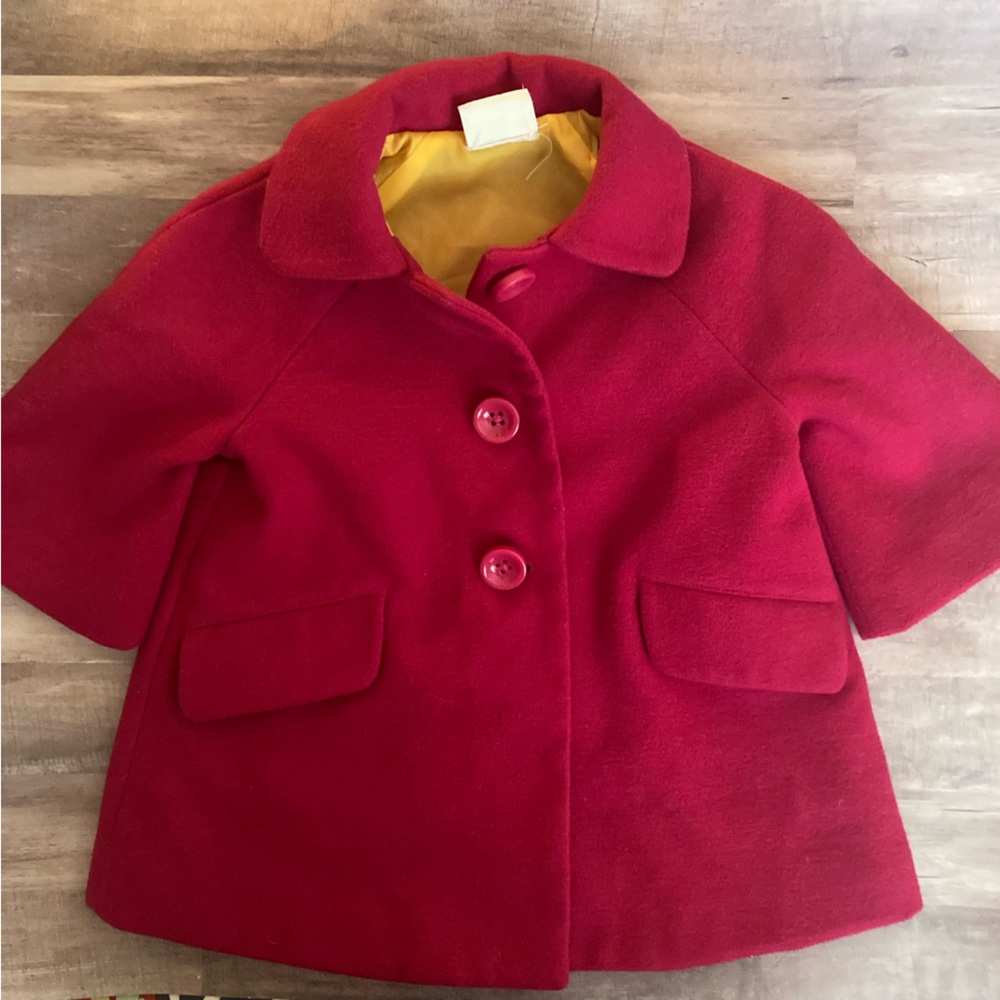 Crazy 8 Toddler Retro Classic Pink Coat, Size XS